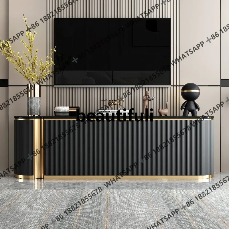 

E182 Narrow Beige Simple Tv Cabinet Minimalist Classic 180Cm Japanese Living Room Tv Stands Designer Mueble Televisor Furniture