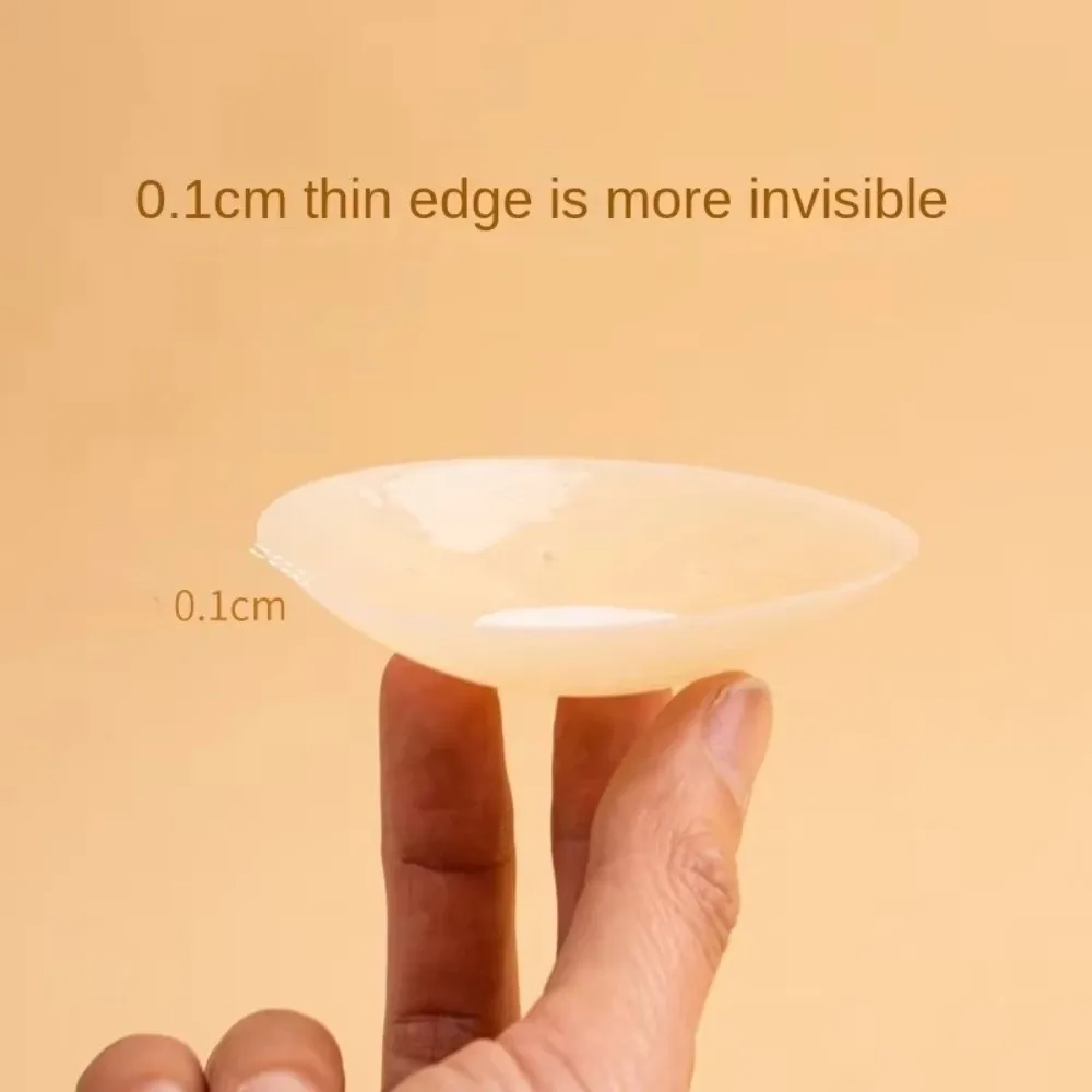 Comfortable Silicone Nipple Covers Ultra Thin Breathable Chest Pads Invisible Design Self-Adhesive Adhesive Bras For Women