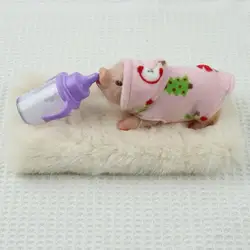 Simulation Pig Doll Silicone Toy Cute Realistic Piglet Doll Decompressions Toys Soft Mini Realistic Animals Pinch Toy