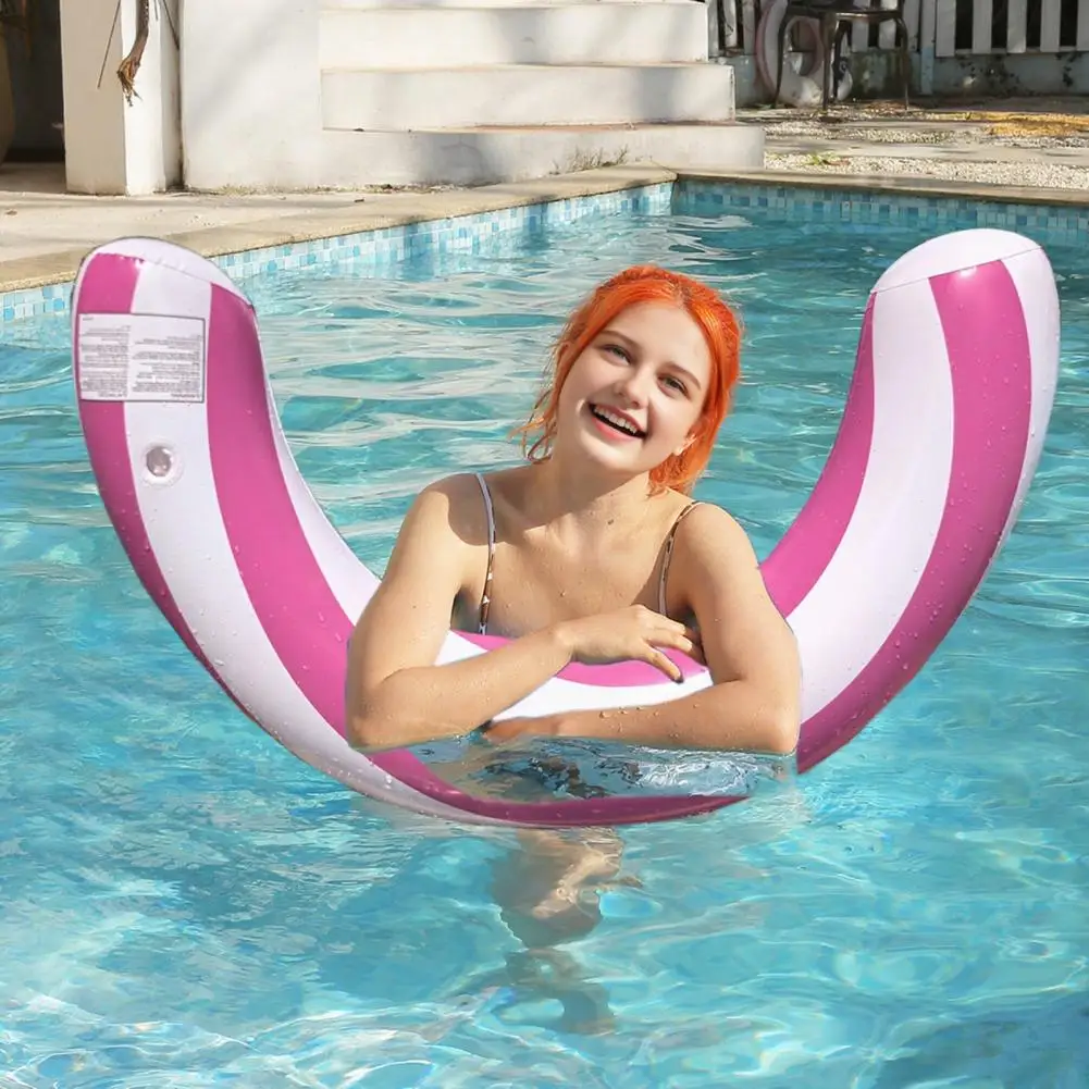 Flexible Schwimmnudeln, Sommer-Wasserspaß-Set, gebogene Poolnudeln, Antriebsstift, tragbarer Lounge-Stuhl für Pool, Strand