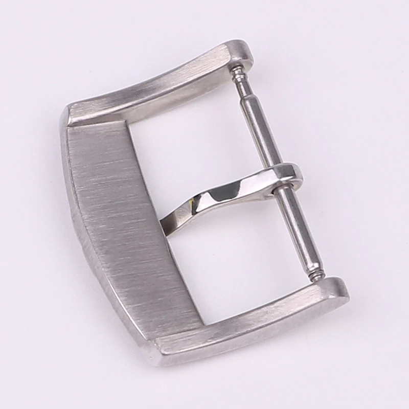 XIANERSHANG Custom J-aeger-LeC-oultre Convex Logo Watchbands 18MM Belt Buckle 316L Stainless Steel Pin Buckle Watch Accessories