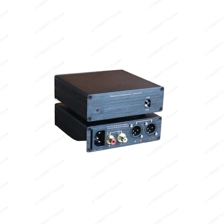 

Высококачественный аудиоконвертер HIFI XLR в RCA, RCA в XLR преобразование аудиосигнала 110 В/220 В