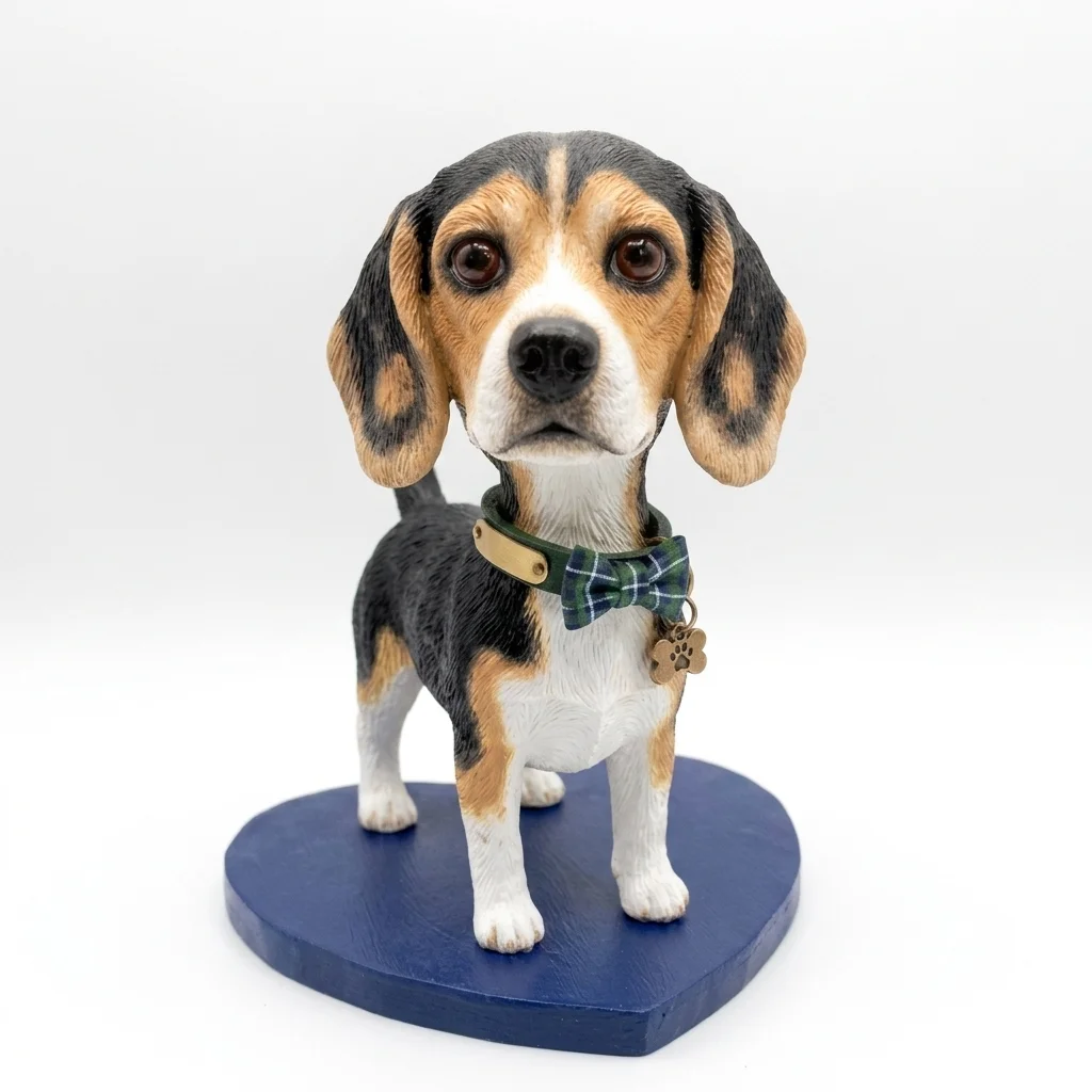 2-7 inchesCustom Pet Bobblehead from Photo, Personalized Dog Cat Bobble Head, Handmade Pet Memorial Gift for Pet Lovers