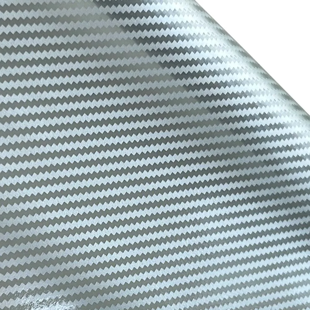 

0.5M Wide Silver Lattice Transparent Carbon Fiber Transfer Film L20M Hydrographics Film