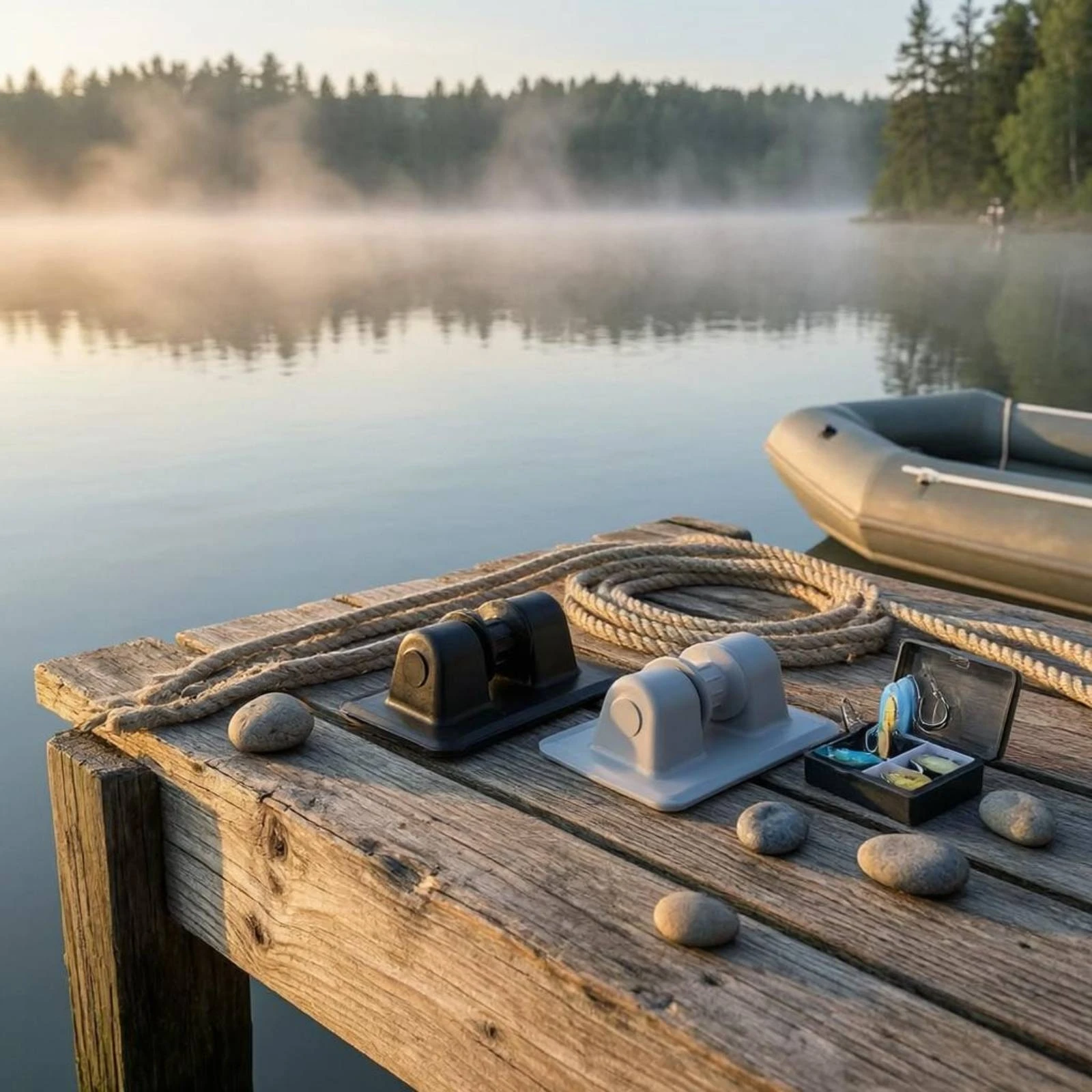 Opblaasbare bootankerpoelie, m - Fishing Boat Anchor recensie en prijs