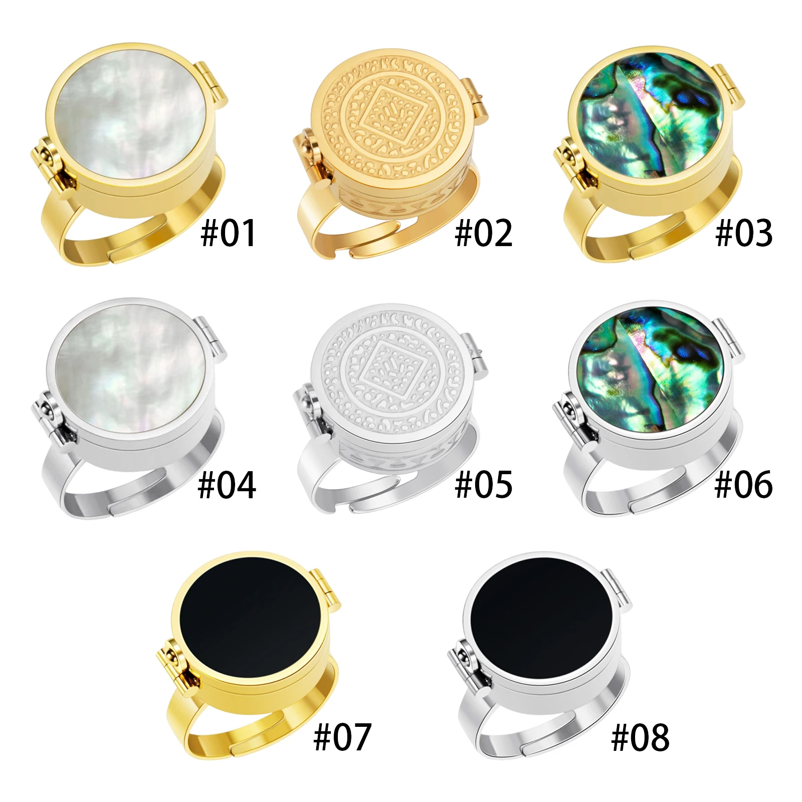2In1 Retro Lipstick Storage Ring Leak Proof Portable Lip Care Tool Lightweight Stylish Touch Ups Rings for Emergency Situations