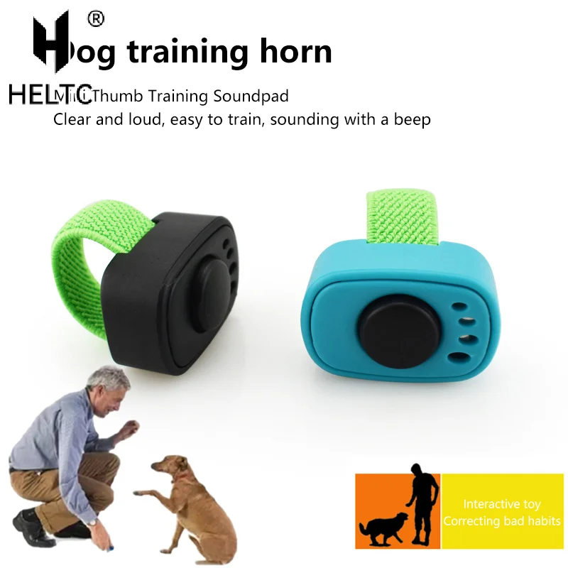 Interactive Sound Clicker Trainer For Thumb Training No Battery For Dogs Cats Positive Reinforcement Train