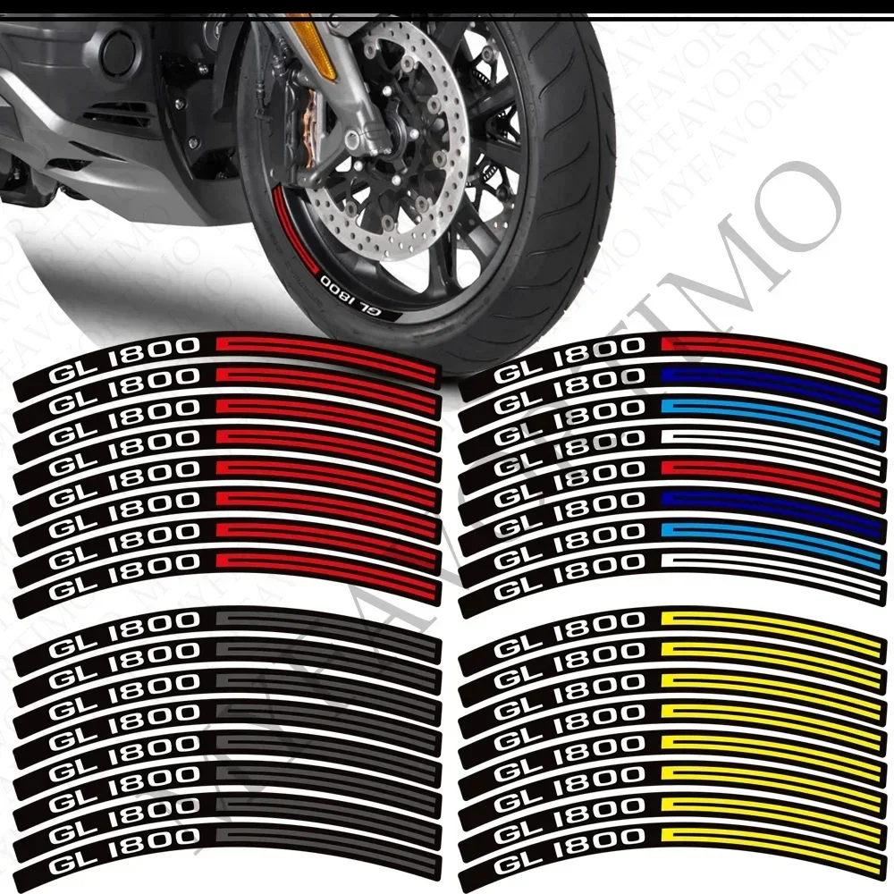 Tour Wheel Protector Tank Pad Decals 2018 -2024 For Honda Goldwing Gold wing GL1800 F6B