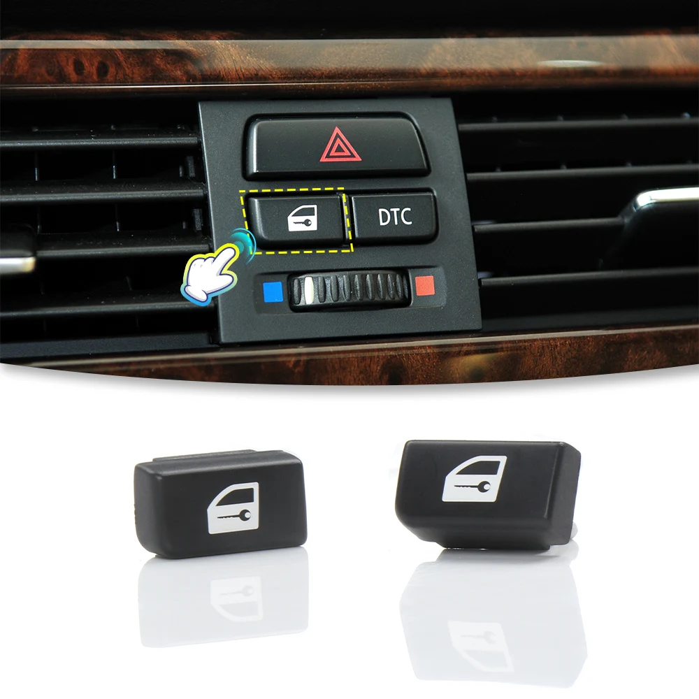 

Durable Fit For BMW 3 Series E90 Car Interior Lock Unlock Door Button Cap Cover Switch 61319196713