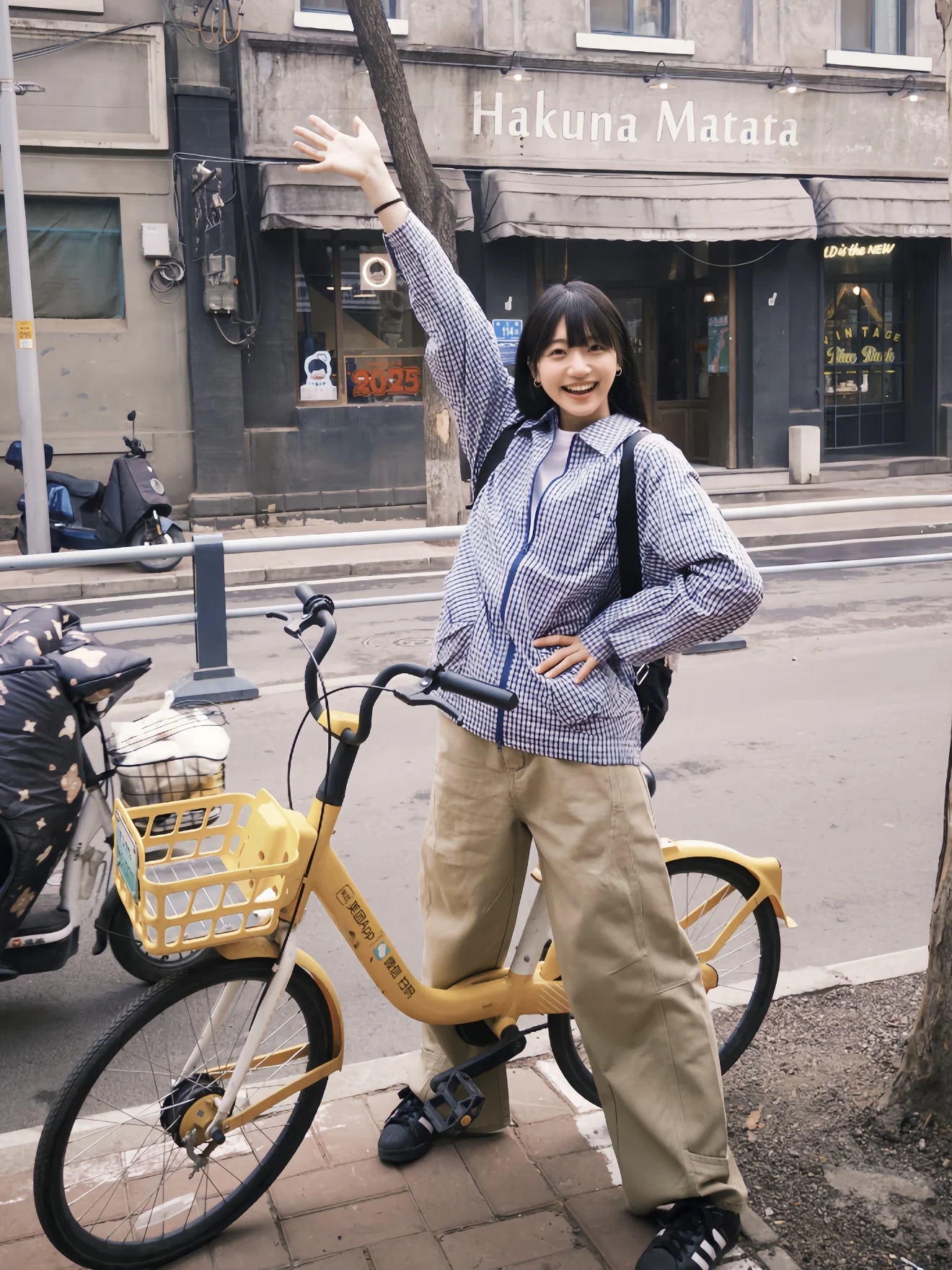 الرجعية الأمريكية منقوشة زيبر irt Jaet فضفاضة تناسب ex الخريف تصميم غير رسمي متعدد الاستخدامات جودة عالية طويلة Sve زر لأعلى #3