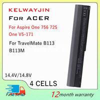 Laptop Battery For Acer Aspire One 756 725 V5-171 AL12X32 AL12A31 AL12B31 AL12B32 For TravelMate B113 B113M C710 Chromebook