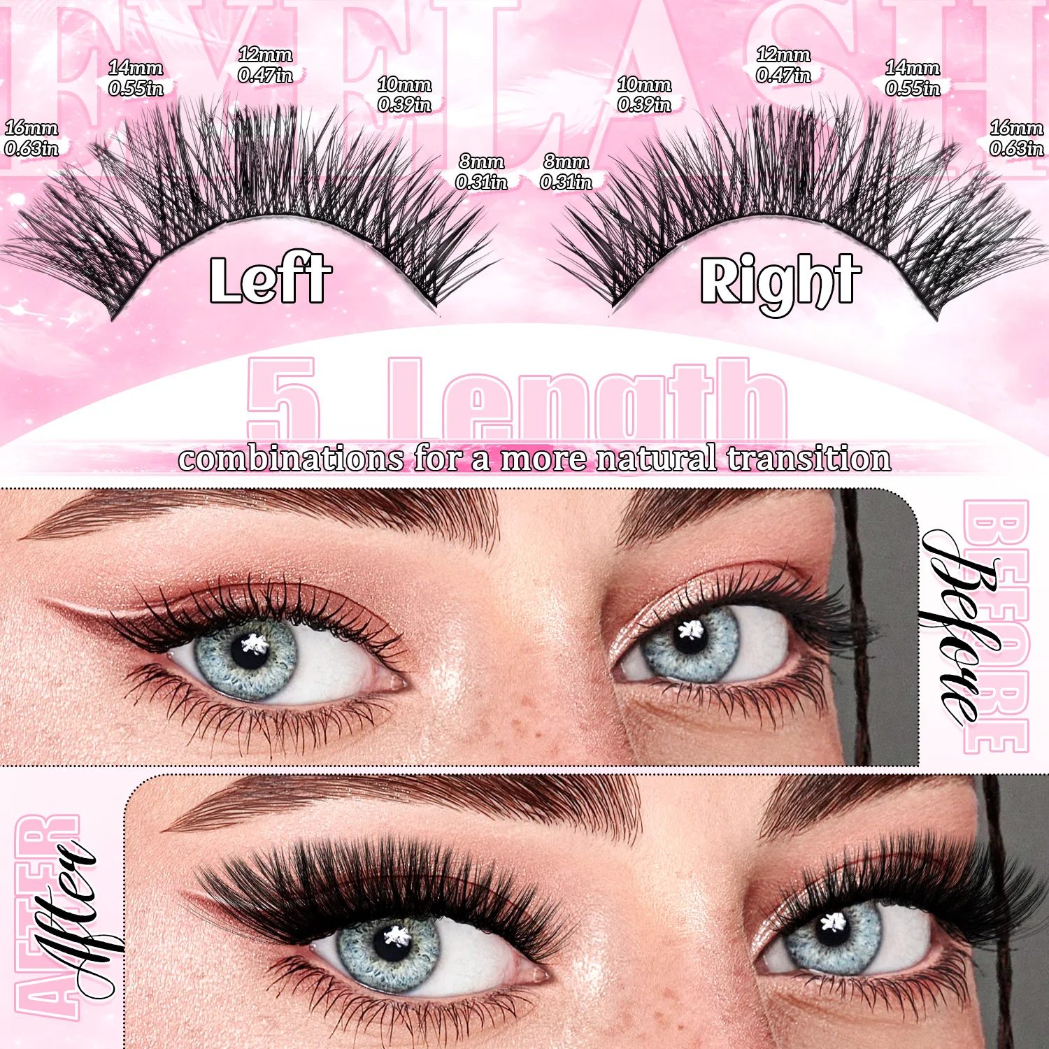 384 stuks D Curl Cluster Wimpe - Lash Extension Tweezers recensie en prijs