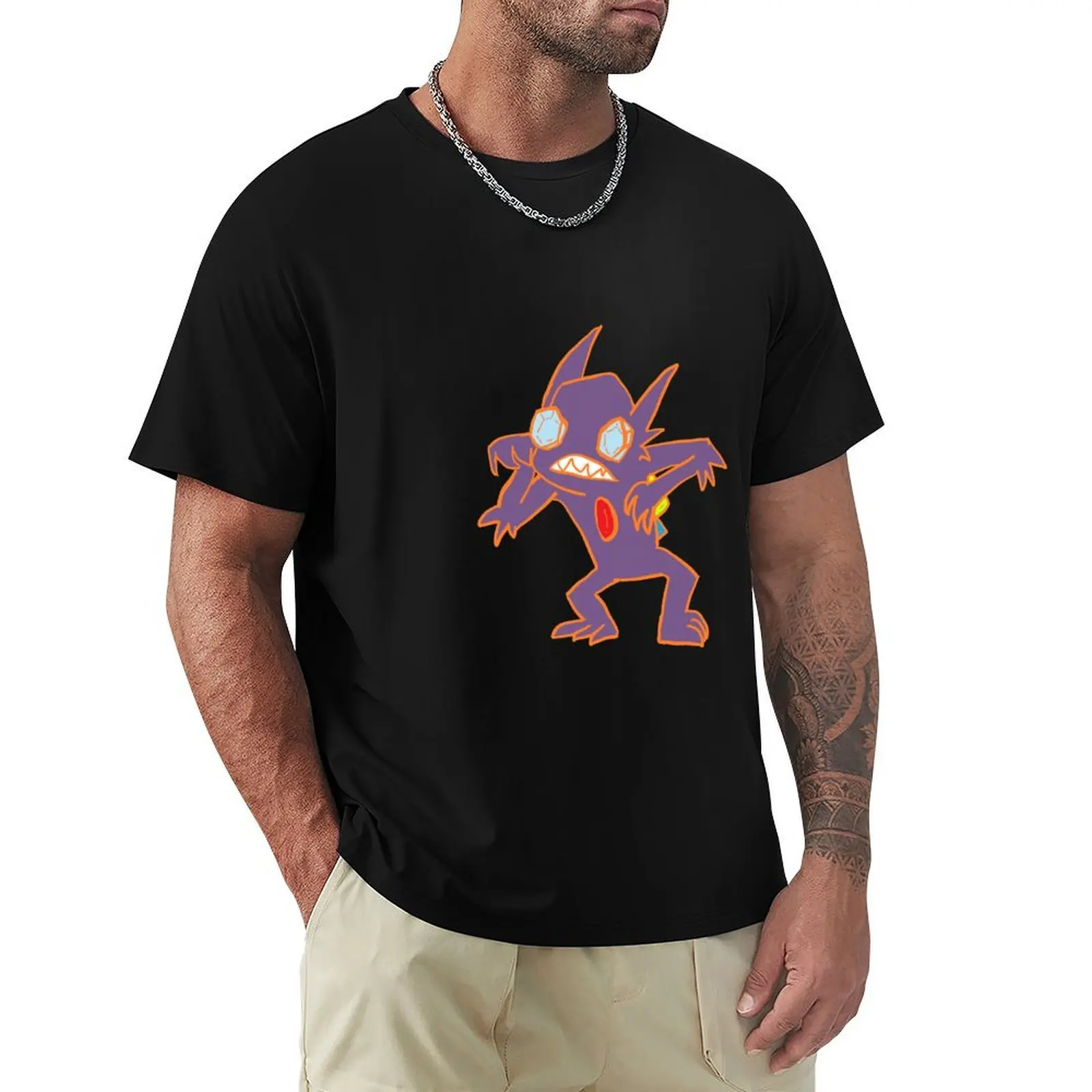 

Sableye T-Shirt anime stuff cotton man t-shirts clothes for men
