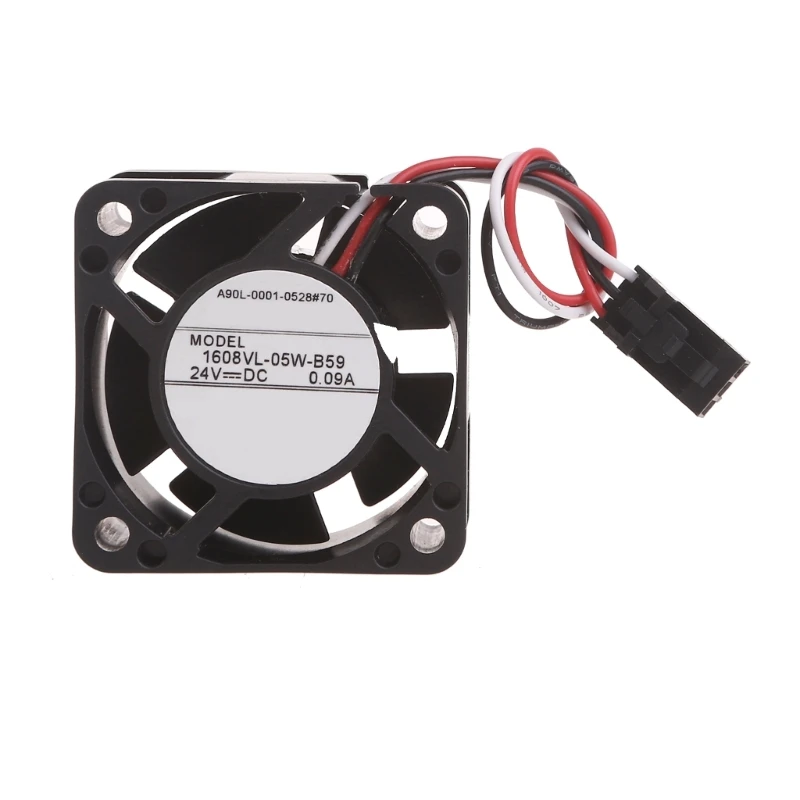 Original Fan NMB 1608VL-05W-B59 40MM Fans for Fanuc System Cooler 24V 0.09A Dropship