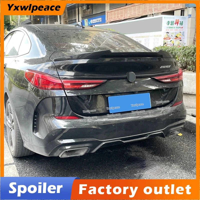 

M4 Style Real Carbon Fiber/ABS Glossy Black Rear Trunk Lip Spoiler For BMW F44 2 Series 4-door 2020 2021 2022 2023