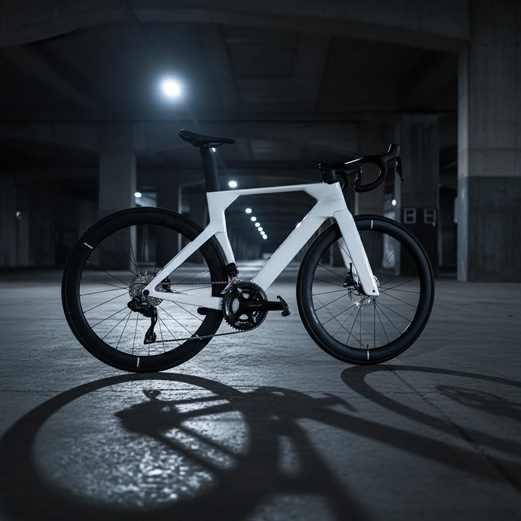 Professional Di2 Aero Carbon Road Bike, Carbon Fiber Material, Aerodynamic Frame High Speed Racing Cycling Bicycle
