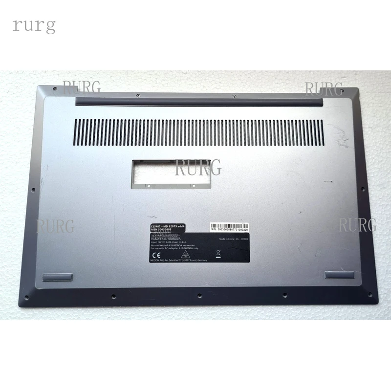 

R+ FOR Medion Akoya E15407 E15408 Bottom Base Chassis Case Cover SILVER
