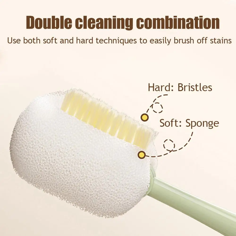 

Cup Brush Cup Cleaning Tool Washing Tool Milk Bottle Cleaning Sponge Brush Flower Multifunctional Five-in-One Cup Cleaning Tool