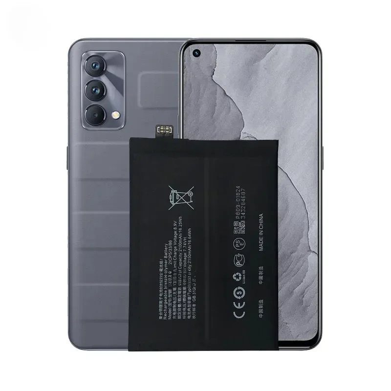 BLP809 7.74V 4300mAh Mobile Phone Battery for OPPO Realme GT Master Edition RMX3363 RMX3360 High-Capacity Replacement Batteries