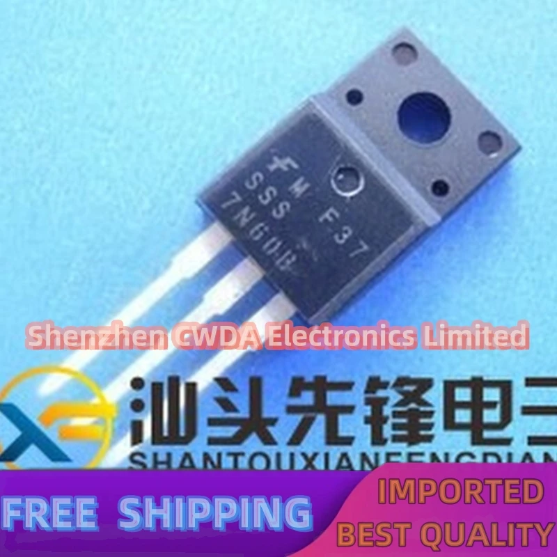 10PCS-20PCS  SSS7N60A  TO-220F 600V 4A  MOS In Stock Can Be Purchased