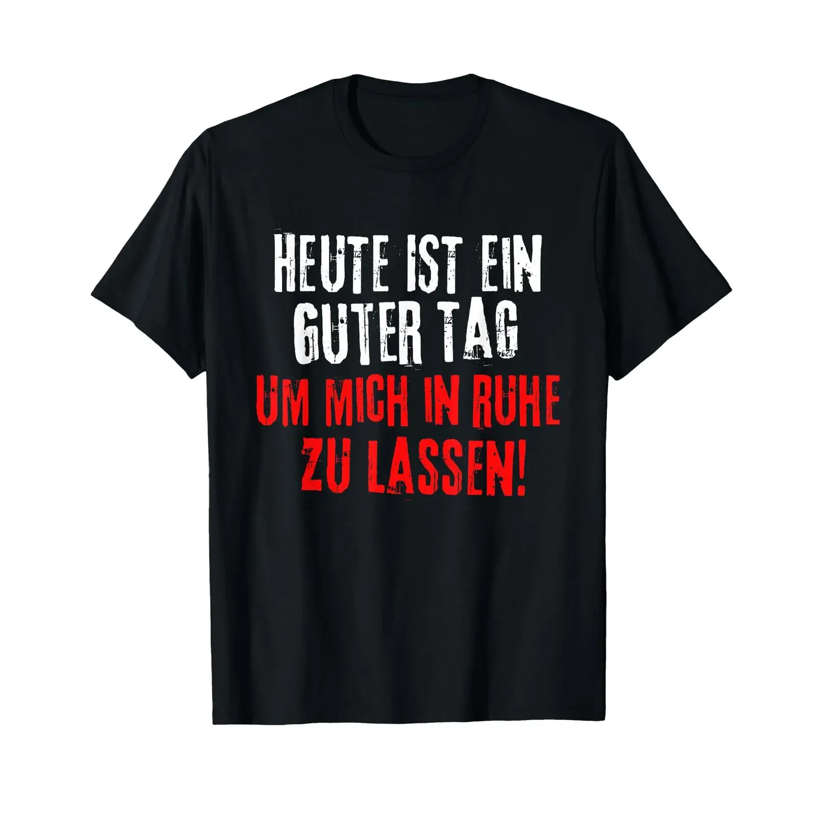Сегодня хороший день, чтобы меня оставить в покое. Футболка Work T Shirt в винтажном стиле, с эффектом потертости, стильная, мужская, дизайнерская одежда, уличная мода.