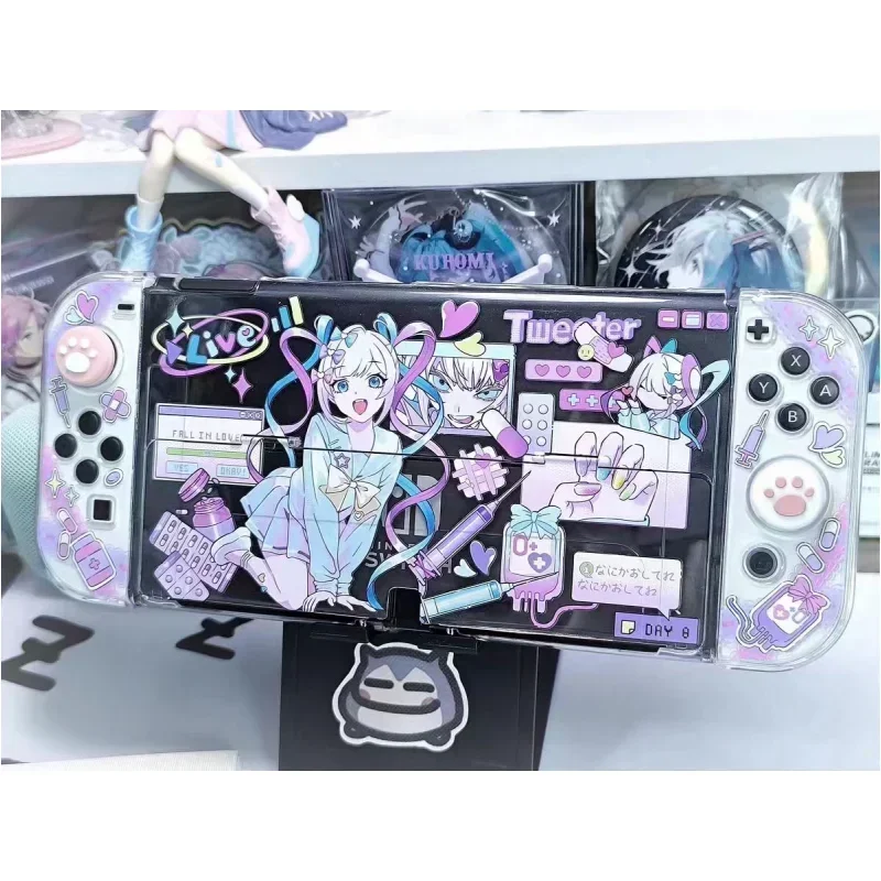 Original Game Needy Girl Overdose Game Protective Case Transparent