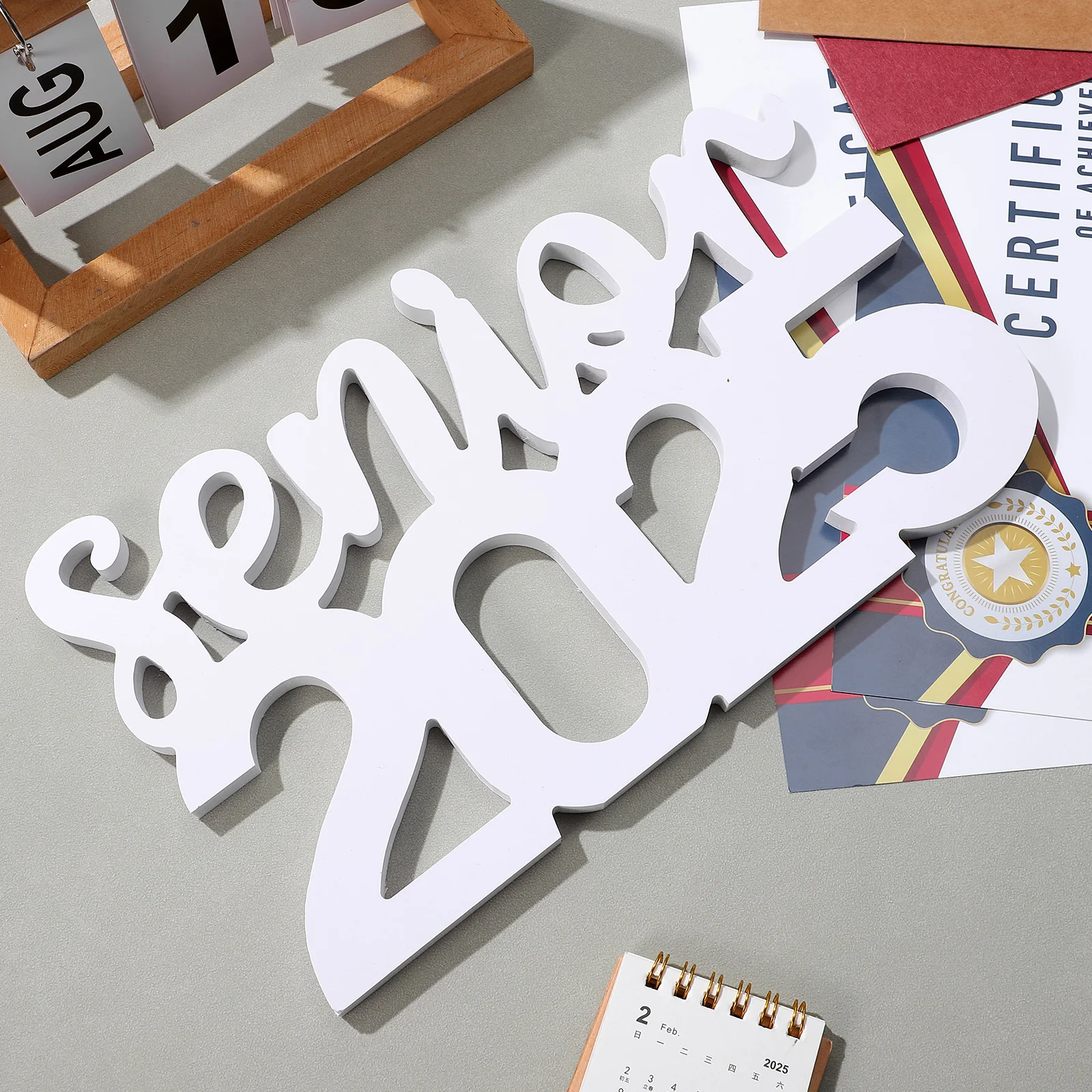 

Graduation Photo Props Versatile Decorations for Parties Centerpieces Booth WPC Supplies Lightweight Grad 2025 College