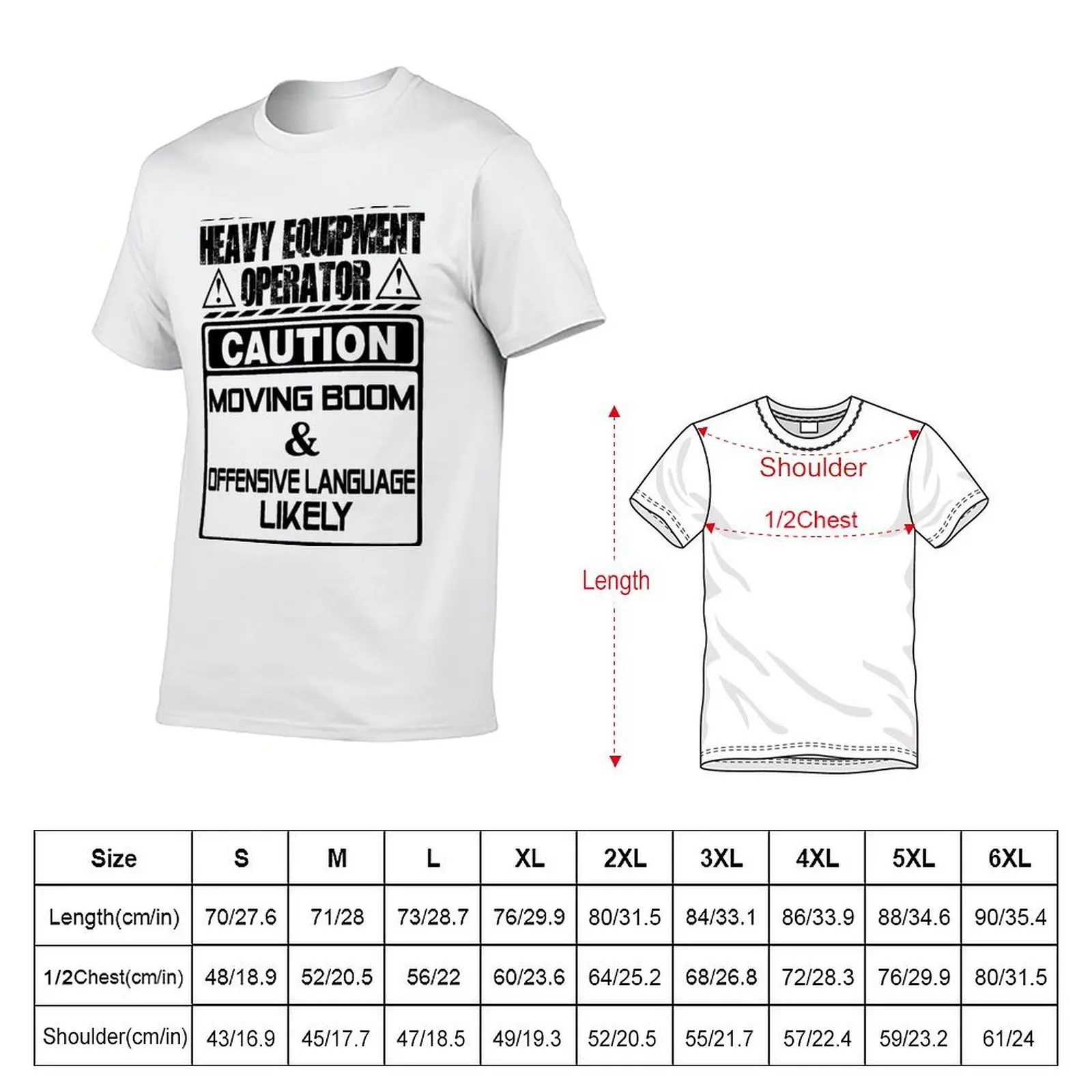 Background Vector Boltheavy equipment operator heavy equipment opera T-Shirt Functional Casual Short Sleeve Tee