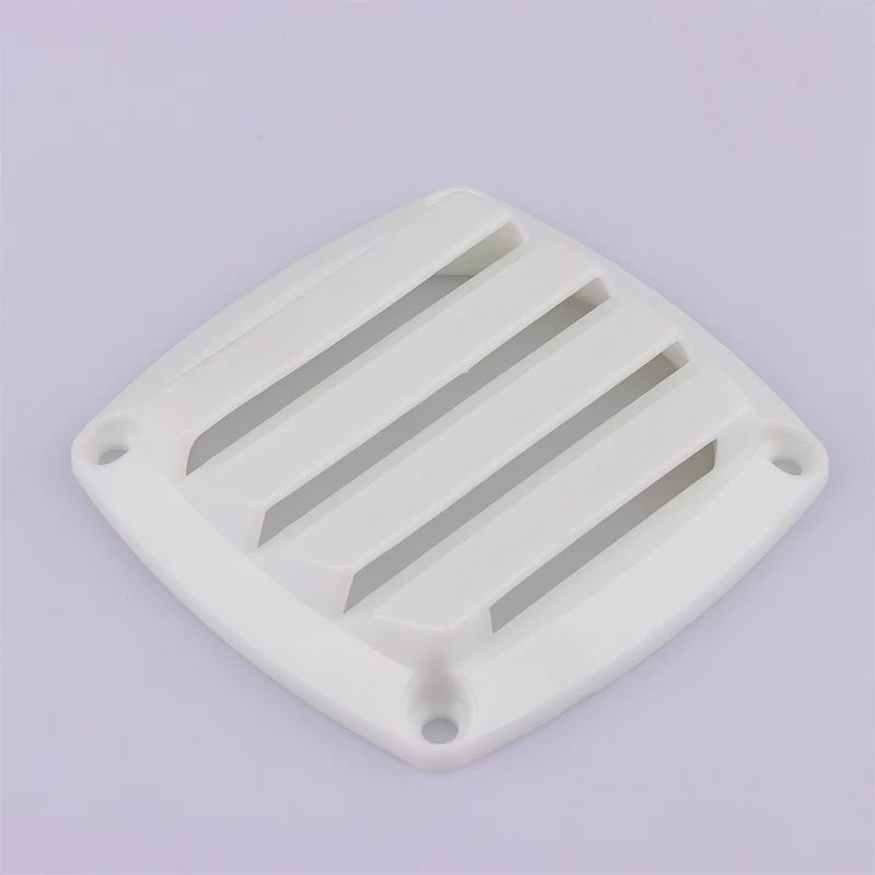 Boat Louvered Vent Replace Square Air Vent Grill Ventilation Ducting Cover Outlet Vent for Marine RV