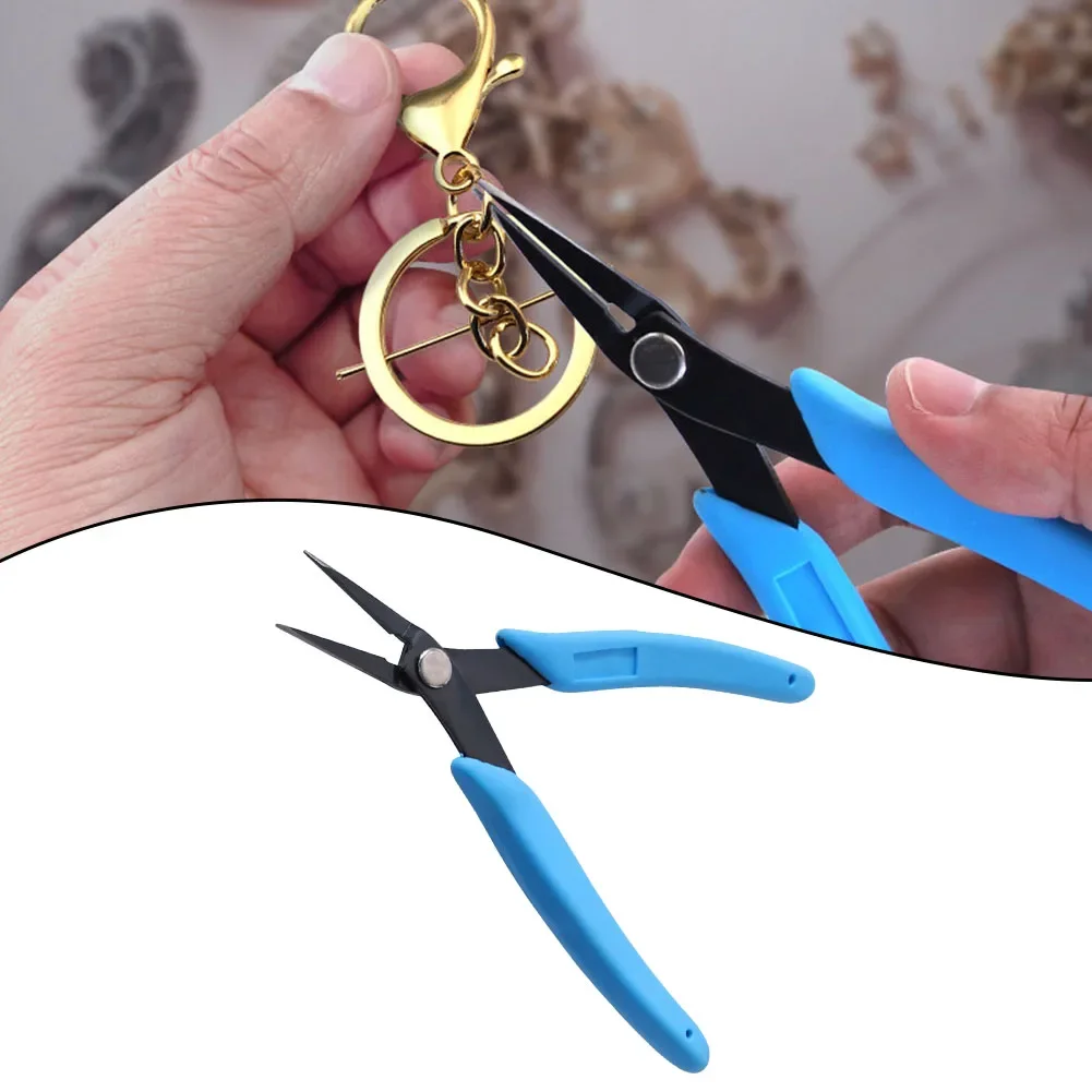 1pc Jewelry Plier Chain Tweezer Nose Plier Finer Tip For Jewelry Beads Accessories Crafts Home Repair Tools Parts