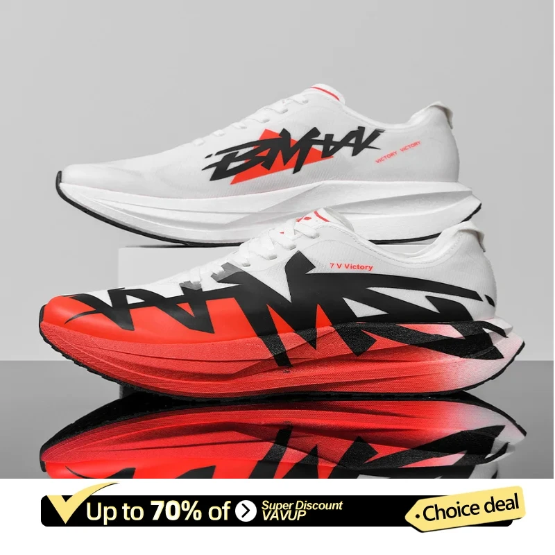 

Men's Running Shoes Outdoor Mesh Luxury shoes Couple Off-road Sneakers Cushioning Breathable Trainer Shoes Race Non-Slip Fashion