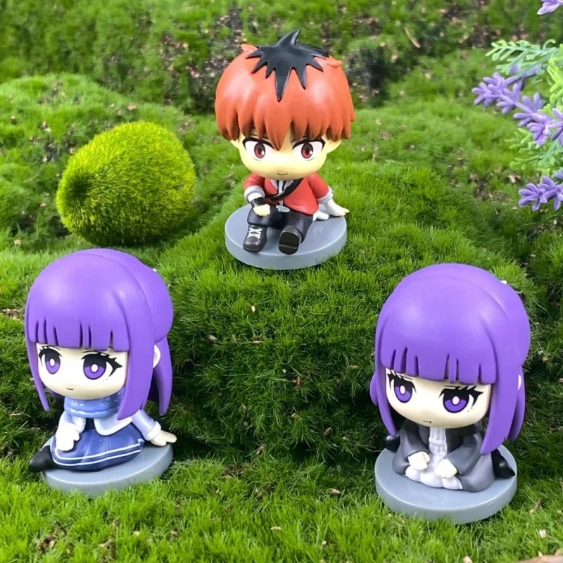 Nieuwe EAKI Echte Begrafenis Florian Zitten Serie Blind Box Q-Versie Pop Anime Figuren Model Desktop Ornament Speelgoed geschenken