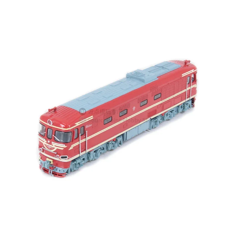 1/87 USSR 2nd Generation TEP60 Diesel Locomotive Die-cast Models Original Belarus And Lithuania Passenger Train Model JLKN007