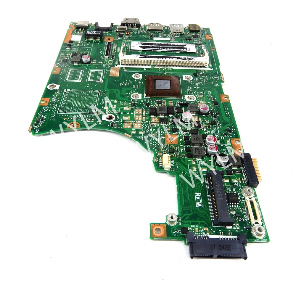 x455wa-ノートブックマザーボード-asus-x455wa-x455we-x455w-ノートパソコンのマザーボード-e1-6010-cpu-2-ギガバイト-ddr3-100