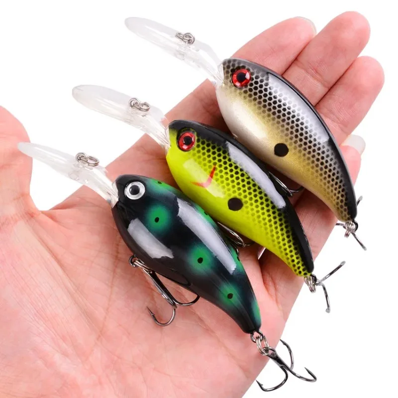 2026 Random 3/5/8PCS Fishing Lure set 10CM/15G Crank High Quality Swimbait Wobble Biomimetic Mini Artificial Bait fishing goods