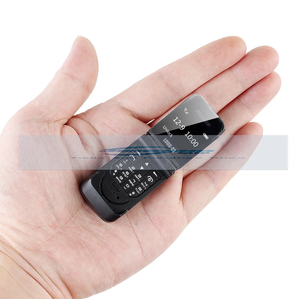 

LONG-CZ j9 0,66 "мини-фильтр celular menor раскладушка FM sem fio Bluetooth 3.0 дилер handsfree fone de ouvido único cartão sim tel