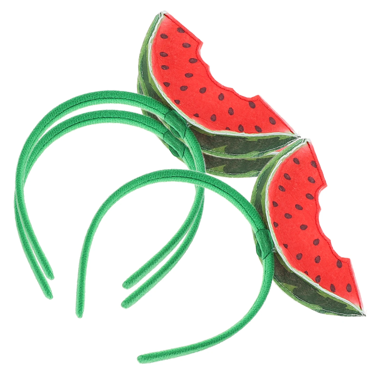 

3pcs Watermelon Headbands Cute Fruits Hair Accessories Party Photo Props Kids Birthday Holidays Special Events Safe Materials