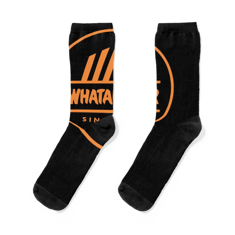 Whataburger Since 1950 Socks hip hop winter gifts cool Soccer Boy Socks Women's