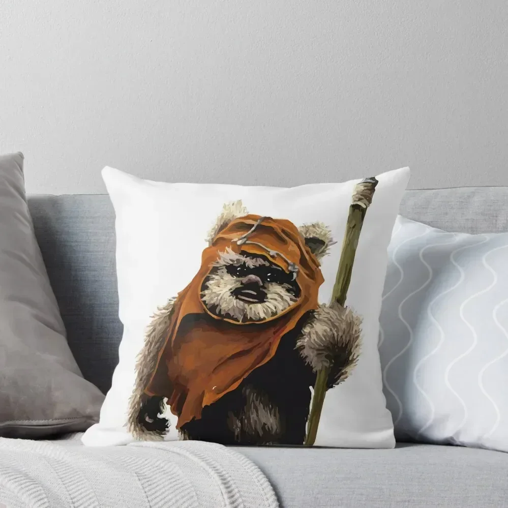 

ewok Throw Pillow Cushion Cover Sofa Decorative Covers Sitting Cushion christmas decorations 2025 pillow