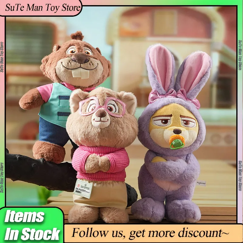 

Potdemiel Zootopia Plush Dolls Stuffed Animals Nick Wilde Judy Hopps Flash Sloth Character Toys Birthday New Year Girl Gift