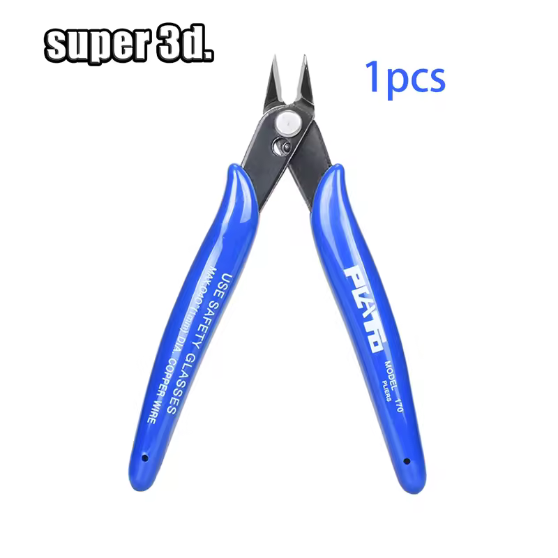 1pcs PLATO 170 Wishful Clamp DIY Electronic Diagonal Pliers Side Cutting Nippers Wire Cutter 3D printer parts - Image 8
