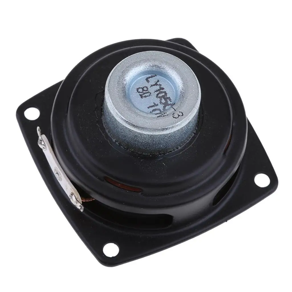 10W 57mm 8 Ohm Speaker Subwoofer 16Coil Square Audio Speaker Horn