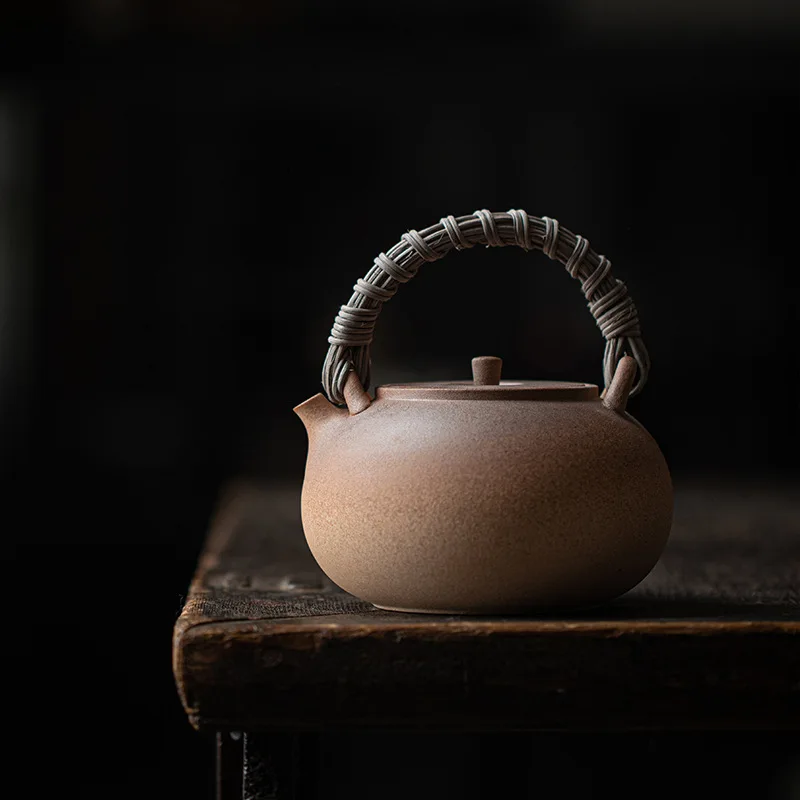 

Raw Soil-fired Heat-resistant Beam Pot, Ceramic Teapot, Kettle, Carbon Stove, Electric Ceramic Stove, Universal Health Pot