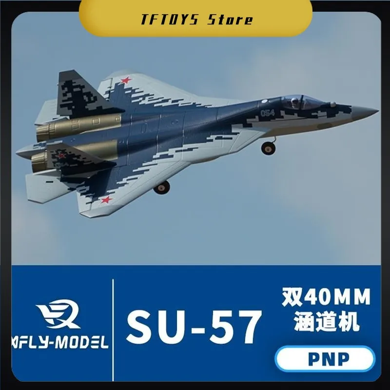 

2025 XFly Dual 40mm Su-57 Dual-engine Ducted Fighter Electric Model Aircraft Fixed Wing