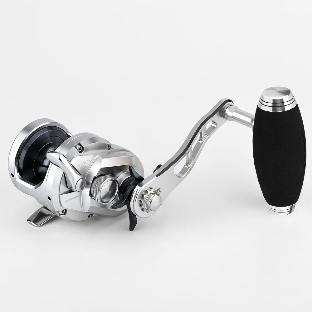 Gomexus Jigging Handle For Shimano Ocea Jigger Conquest TLD 5 10 15 Daiwa Saltiga BJ Reel Handle Fuego CT Baitcasting 95mm