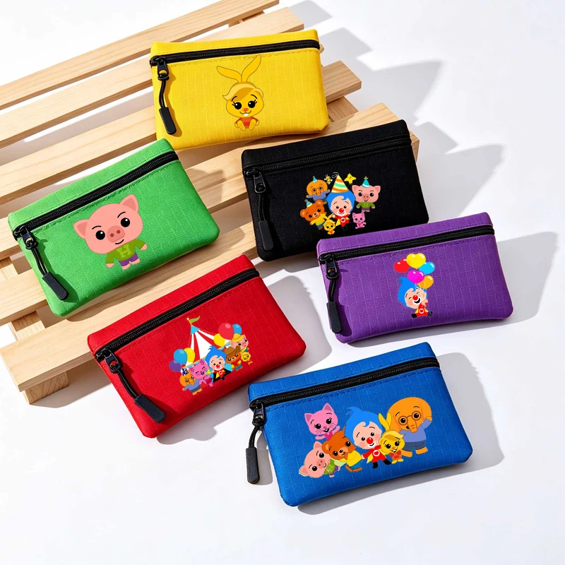 Monedero de payaso Plims Clown BOY, monedero pequeño con cremallera, monedero portátil para guardar dinero, tarjetas, monedas, bolsas de regalo para joyería