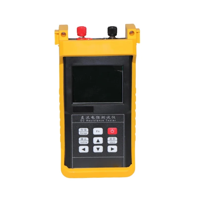 

Portable High Precise 10A Three-Phase DC Resistance Tester for Transformers Electrical Winding Coil Cable Electrical Meter