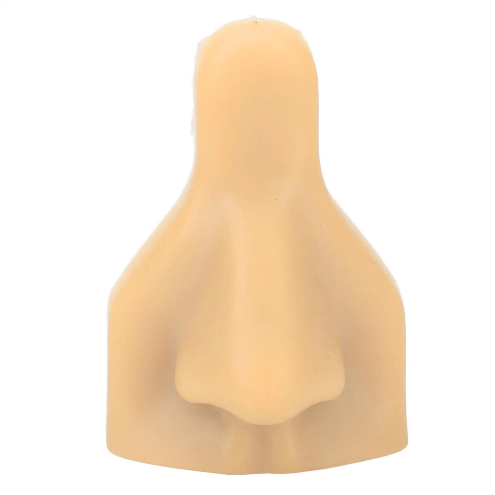 Flexible Silicone Nose Model for piercing Practice - Reusable Educational Tool for Students