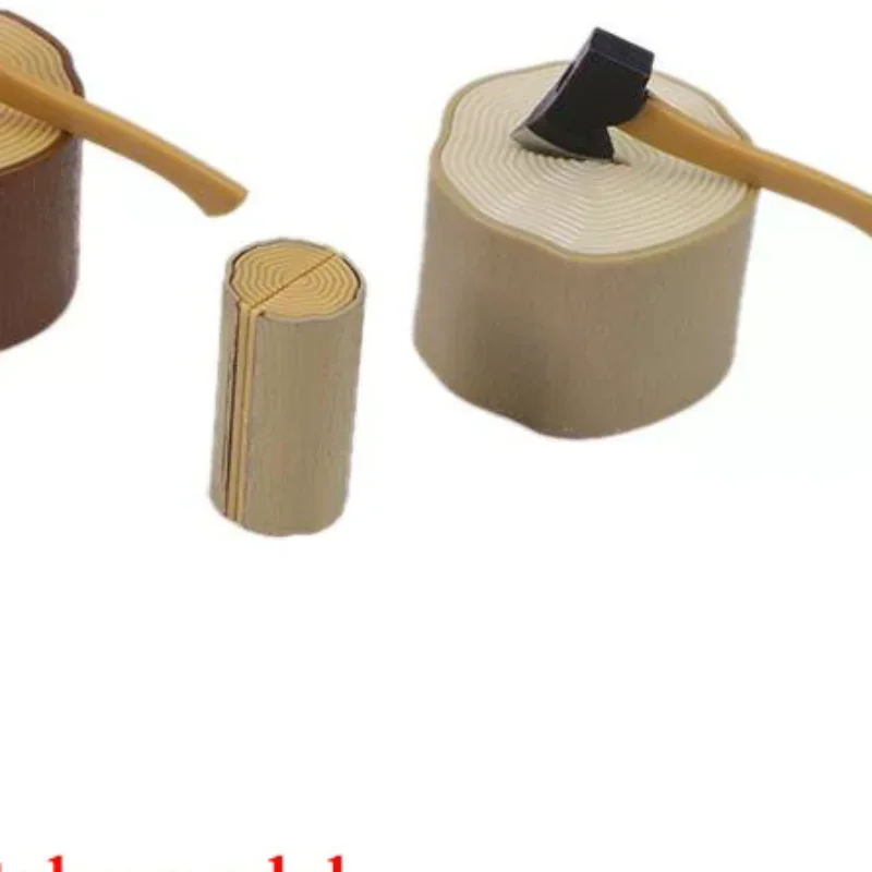 1/12 دمية محاكاة الفأس حصة خشبية نموذج دمية مصغرة مزرعة الديكور اللعب دمى منزل المشهد الصغير صور الدعائم