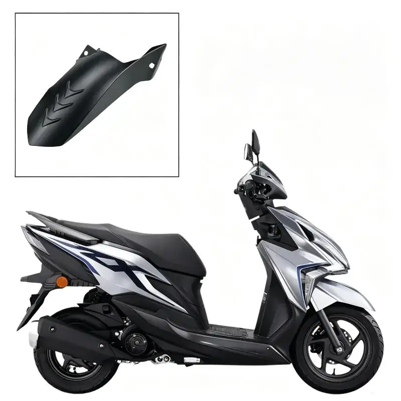 Anti‑scratch Rear Mud Guard For Click 125 150 Motorcycle Effectively Block Mud Splashing For Daily Riding Supply
